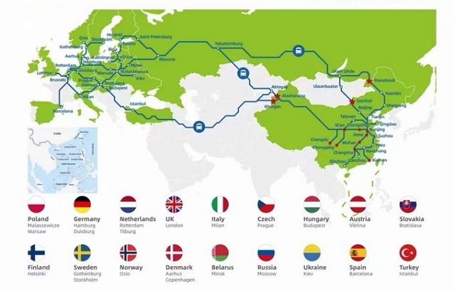 China-Europe Railway Express Freight